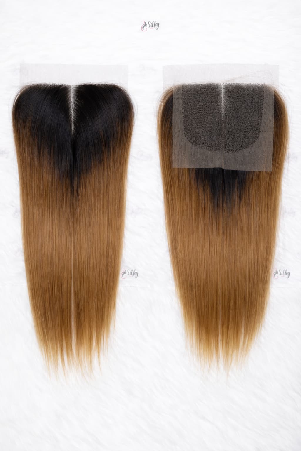 Vietnamese Ombre Light Brown Closure