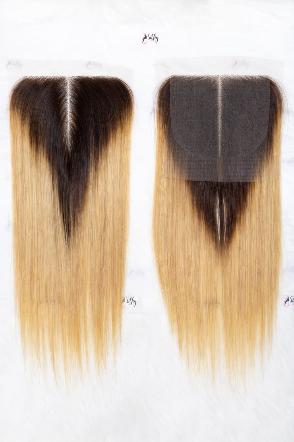 Vietnamese Ombre Blonde Closure